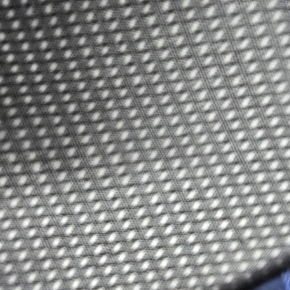 Necktie Mens Vintage Valerio Garati silk, Size 57 By 4 Inches Blue And Grey - Picture 6 of 7